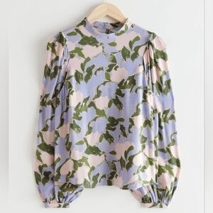 & Other Stories Floral Blouse